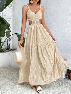 Vestido Longo Bege Lisboa