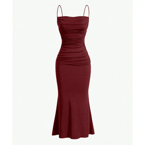 Vestido Midi Bainha Sereia Bárbara