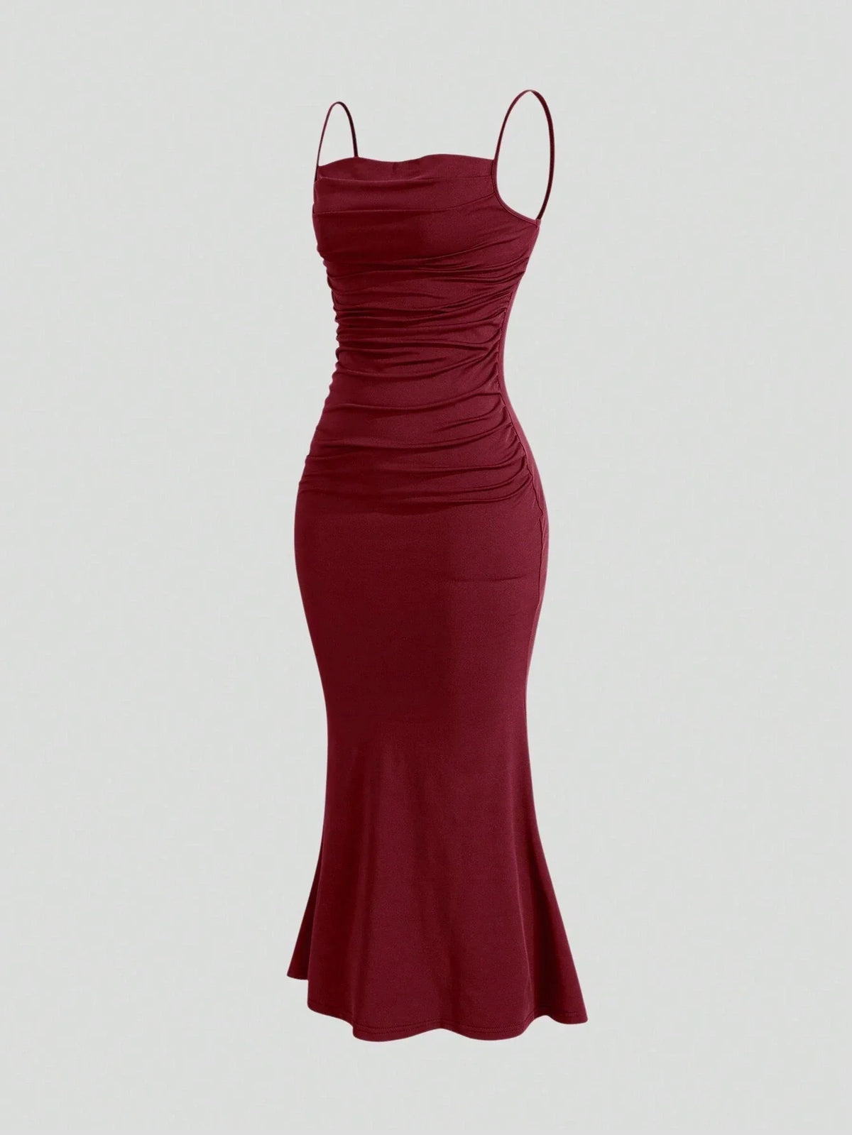 Vestido Midi Bainha Sereia Bárbara