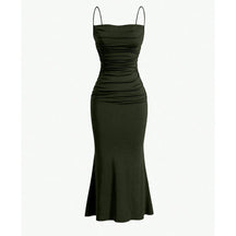Vestido Midi Bainha Sereia Bárbara
