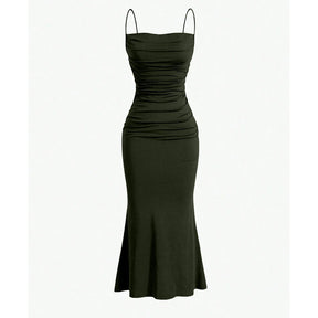 Vestido Midi Bainha Sereia Bárbara