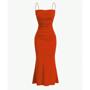 Vestido Midi Bainha Sereia Bárbara