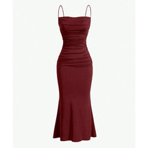 Vestido Midi Bainha Sereia Bárbara