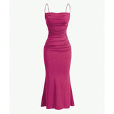 Vestido Midi Bainha Sereia Bárbara