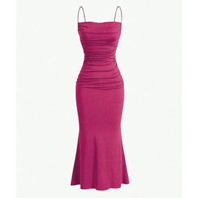 Vestido Midi Bainha Sereia Bárbara
