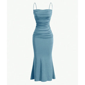 Vestido Midi Bainha Sereia Bárbara