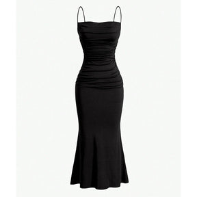 Vestido Midi Bainha Sereia Bárbara