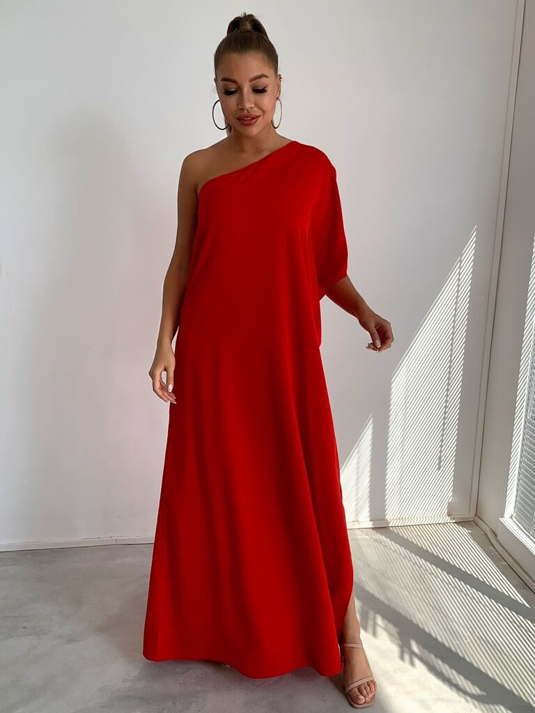Vestido Vermelho Longo Vitória
